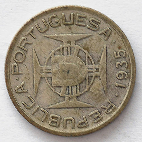 1935 Mozambique 2.5 Escudos