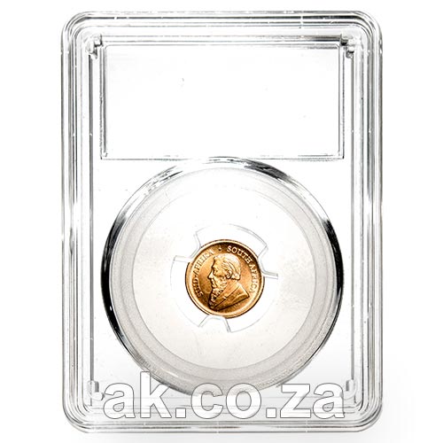 Coin Display Slab 16mm Clear