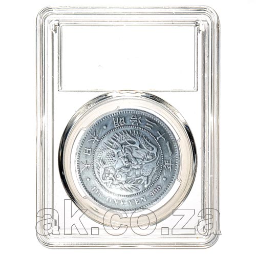 thumbnail image 2 of 10-Pack 24.5mm Coin Slab Protector Holders - Display Case For US Quarters 2 of 6