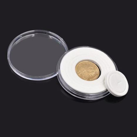 20X46mm Plastic Coin Capsule