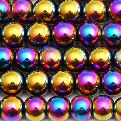 Rainbow Hematite Beads