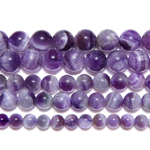 Dream Lace Purple Amethysts Crystals 10mm Beads