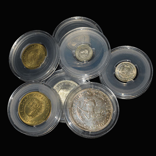 1964 SA Union Coins Uncirculated Mint Set