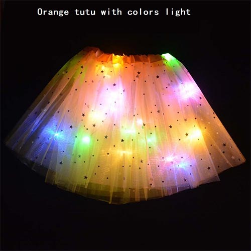 tutu dress no. 8 with glow lights