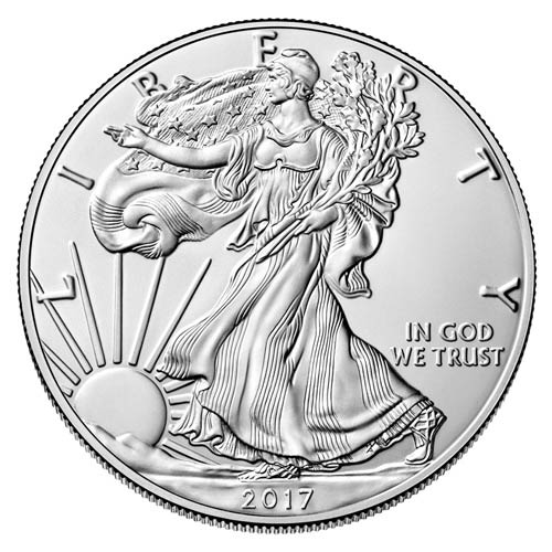2017 American Eagle 1oz 999 silver